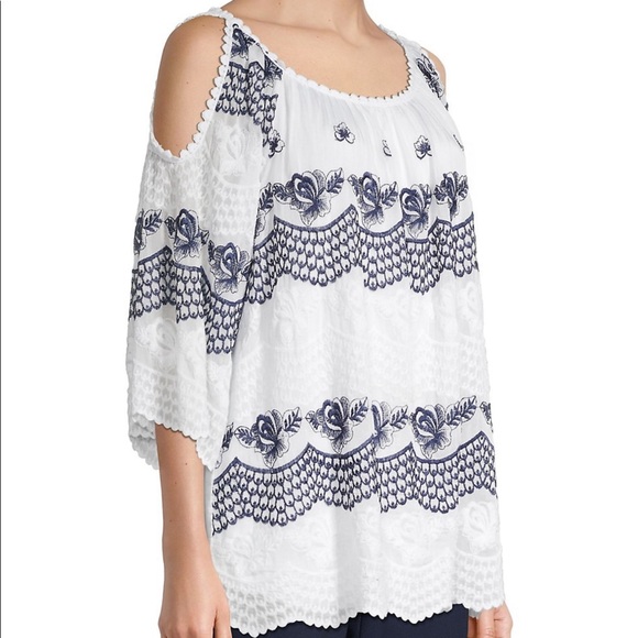 NWT Le Marais SILK blouse - Picture 2 of 9